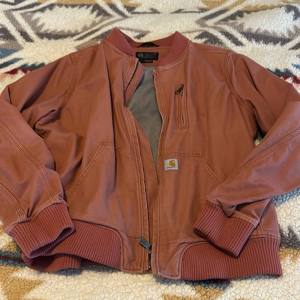 Carhartt jacket XL (14-16) fits like a women’s m/l